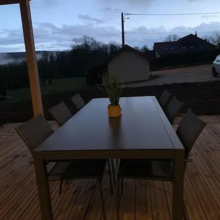 Gite Chalet, Au Doubs Logis Pierrefontaine-les-Varans Extérieur photo